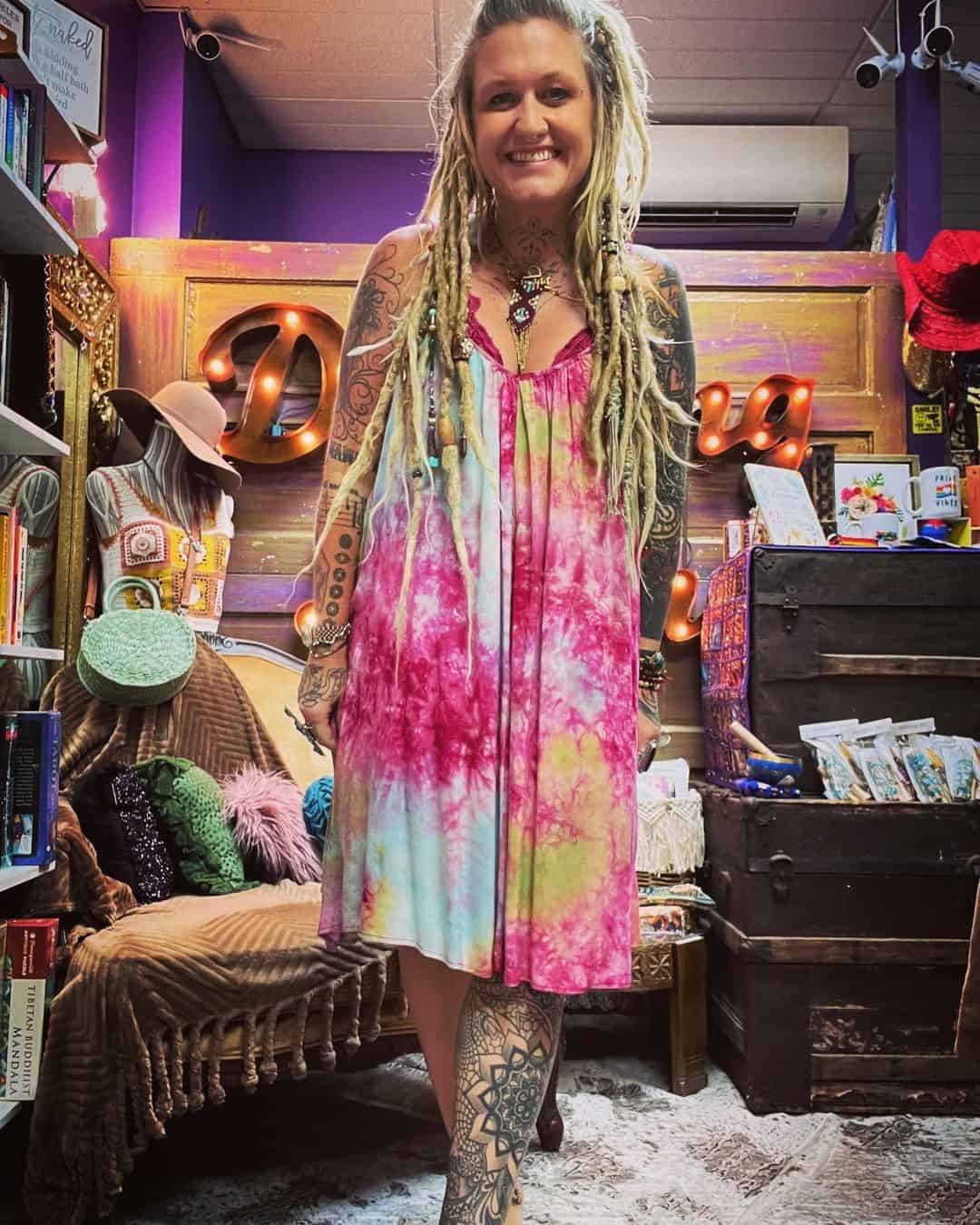 10 – Tie Dye Dress for The Win