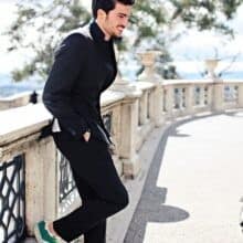 Q. What should I wear with dark green shoes?