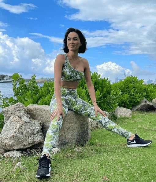 6 – Printed Active Wear Outfit