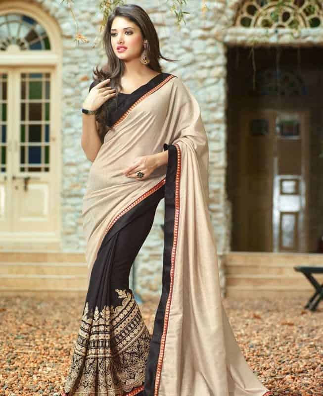 ↓ 2 – Farewell with Chiffon Saree