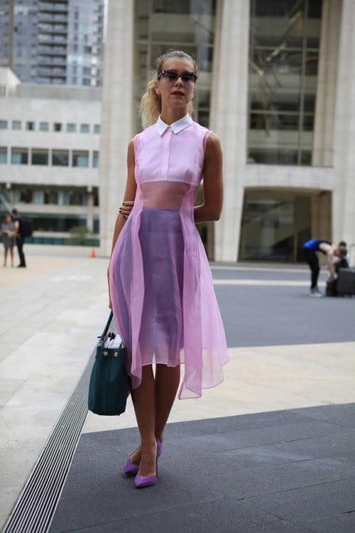 ↓ 12 – Floating Sheer Dress