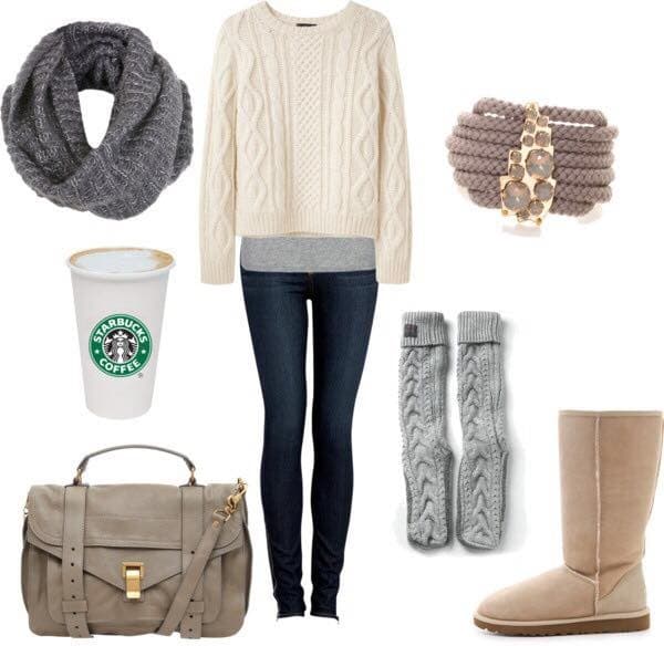 ↓ 13 – Wear Uggs In College