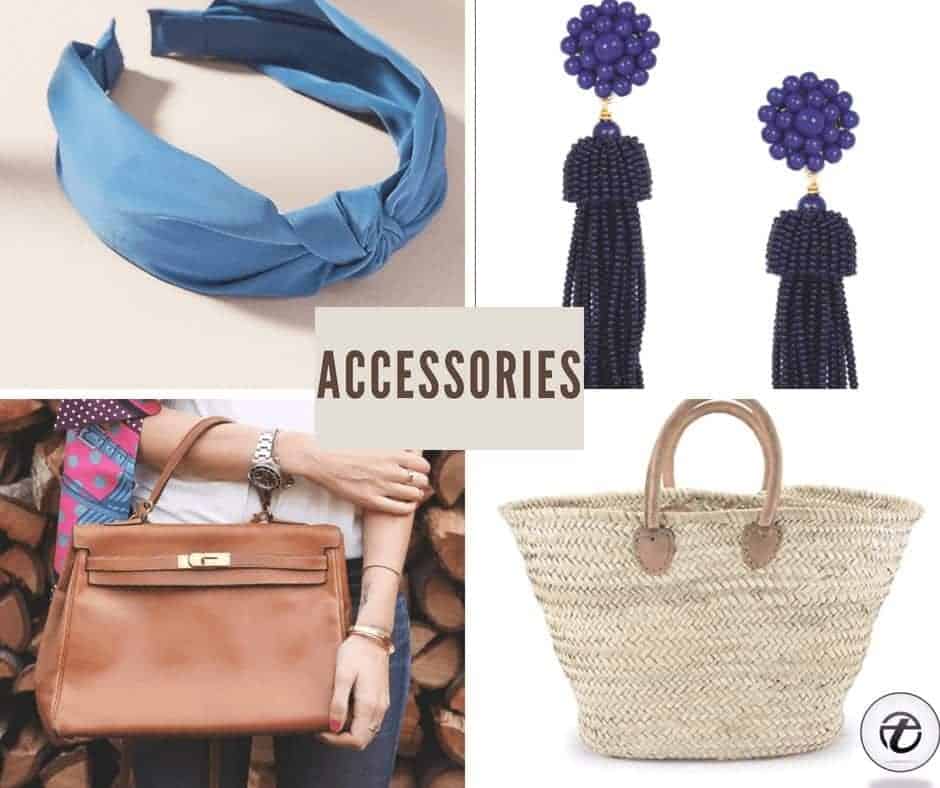 ↓ 3. What Accessories to Carry with Jeans