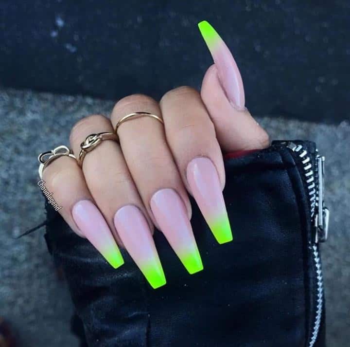 ↓ 68. Neon Manicure