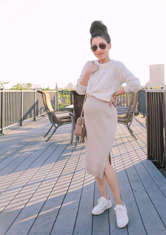 16 – Go For an All Beige Look for Extra Comfort