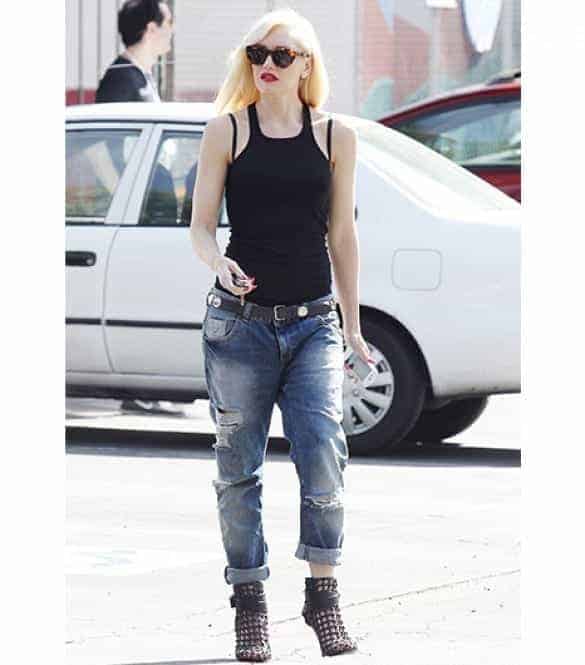 Gwen Stefani Biker Style