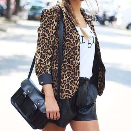 Leopard Coat.