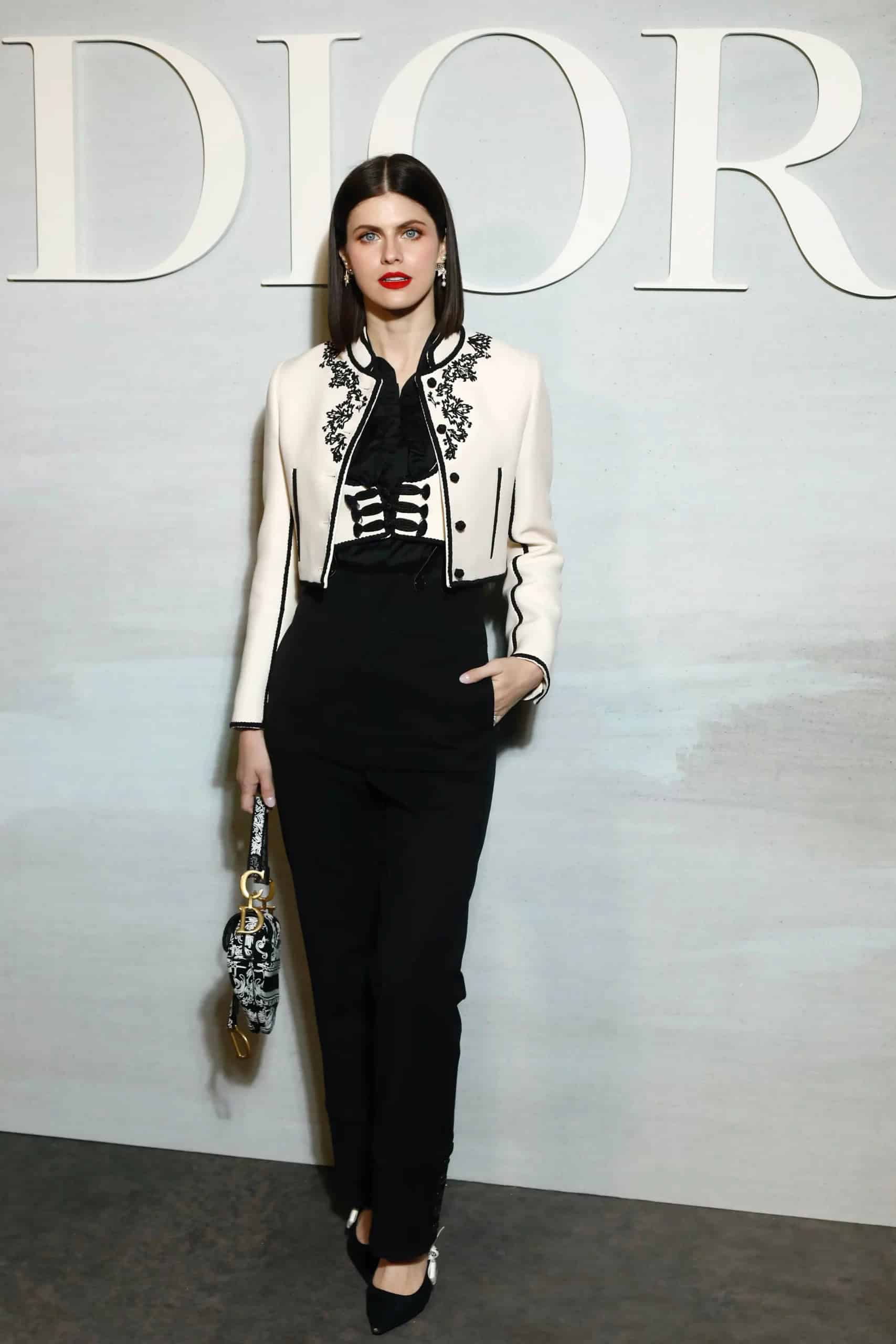 Alexandra Daddario in Dior