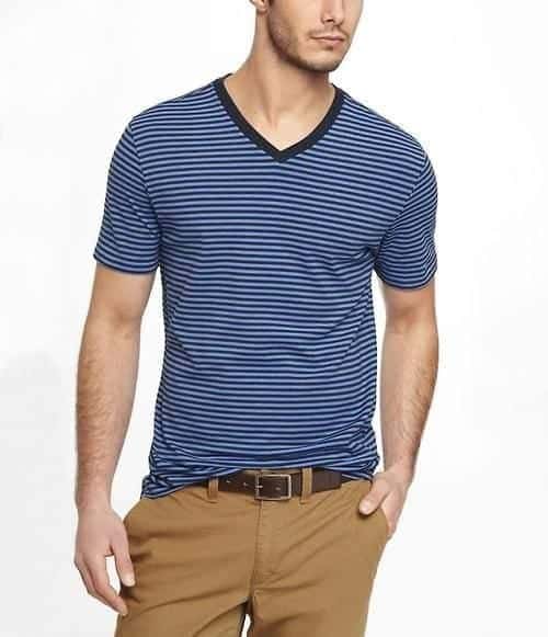 ↓ 33 – With V Neck Shirt