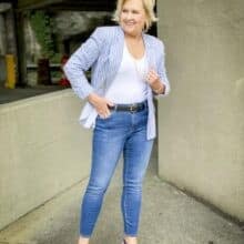 Q. Should a 60 year old woman wear skinny jeans?