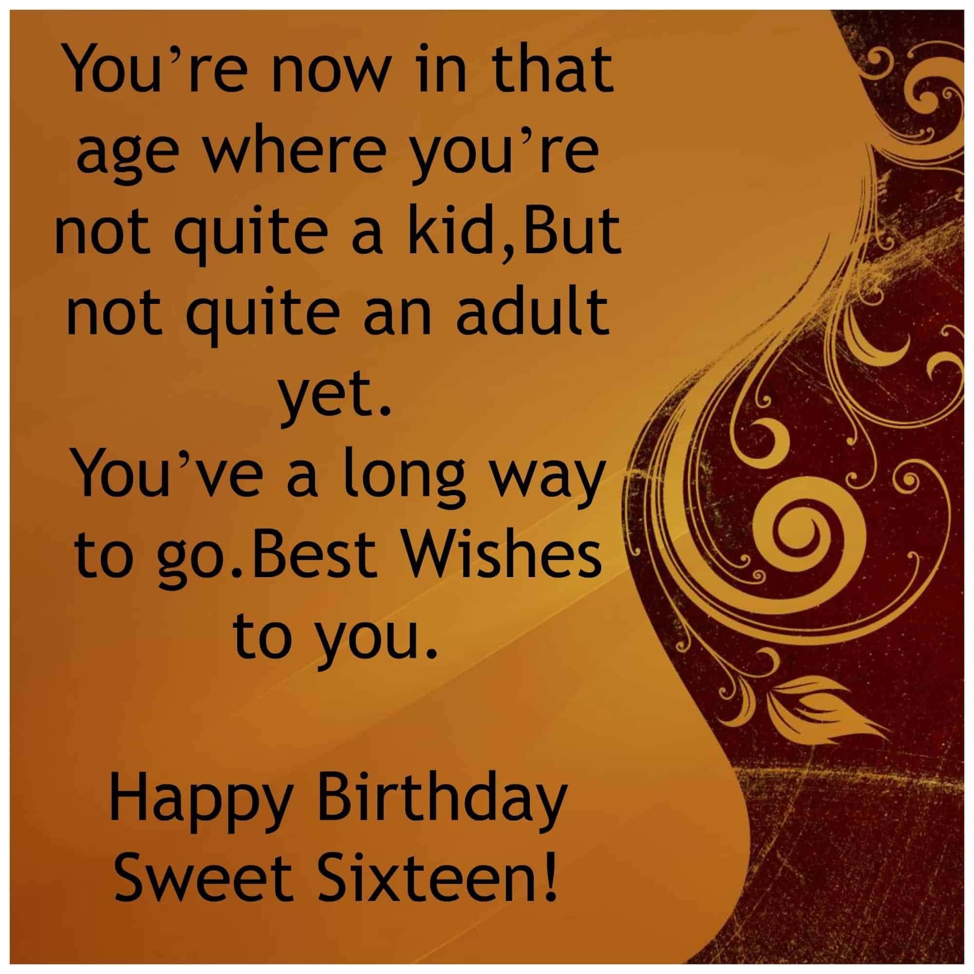 ↓ 18 – Islamic Birthday Wishes for Sweet Sixteen