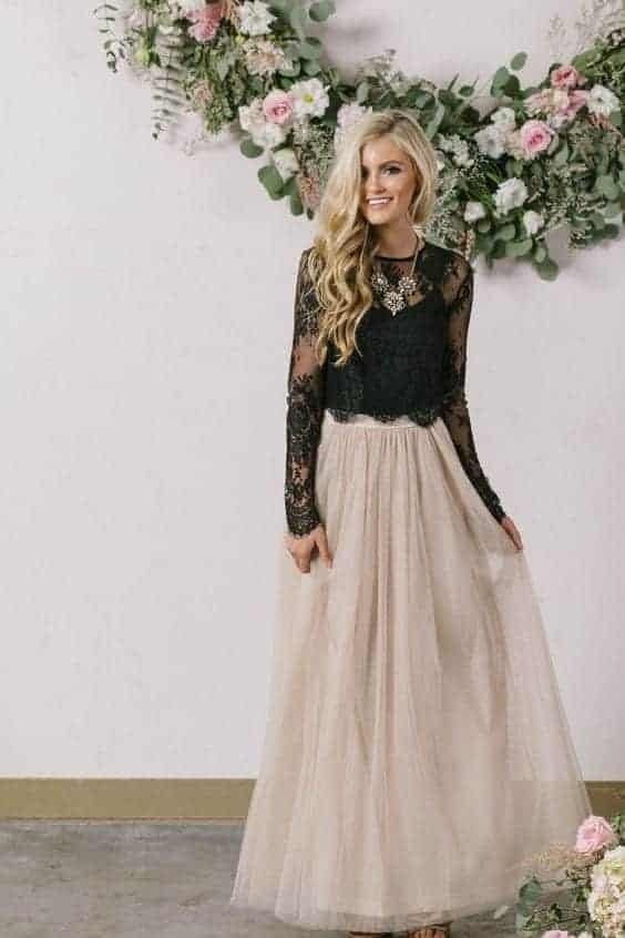 #4 – A Full Tulle Maxi For Daytime Look