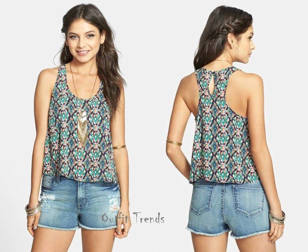 12 – Floral Tank Tops