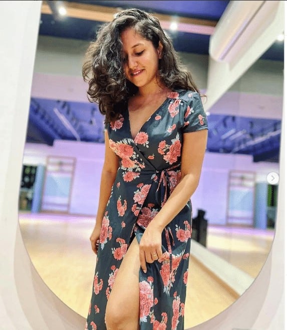 1 – Style A Wrap Dress With A Slit