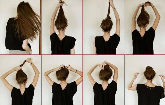 How to do a cute Messy Bun for Work