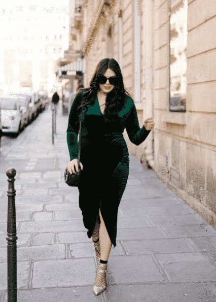 7 – Street Smart Green Velvet Outfit