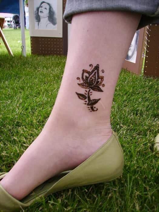 ↓ 6 – Ankle Tattoo