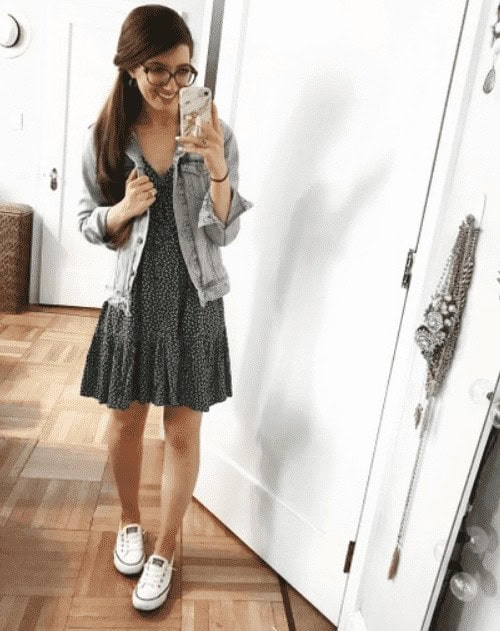 ↓ 7 – Go-To Outfit Idea for School