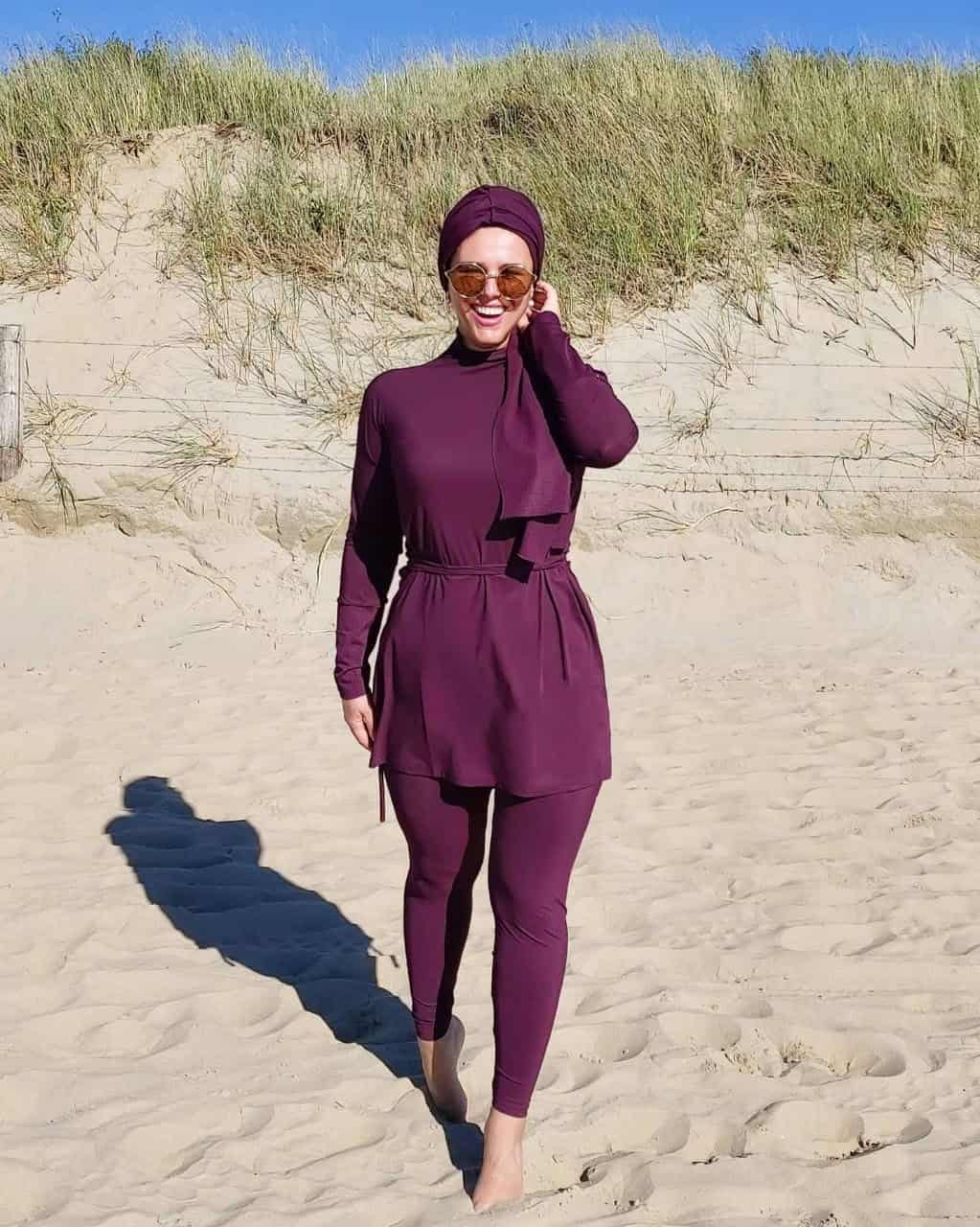 16 – Purple Burkini