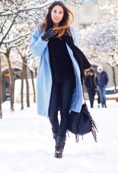 ↓ 8 – Winter Dressing Style Ideas For Highschool/College Girls