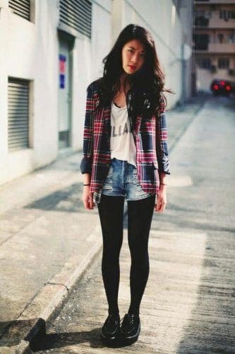 ↓ 2 – Flannel Outfit Hipster