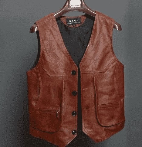 13 – Leather Vest For A Twist