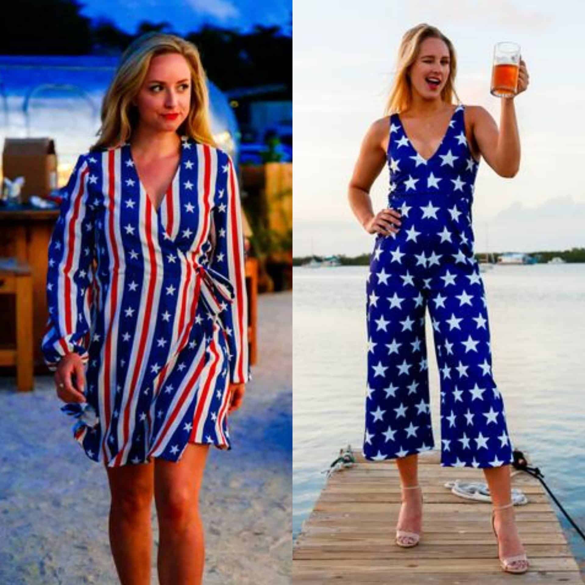 ↓ 16 – Patriotic Beach Clothing For Women