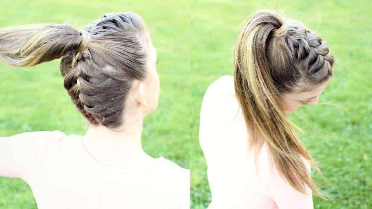 ↓ 33 – French Braided Ponytail