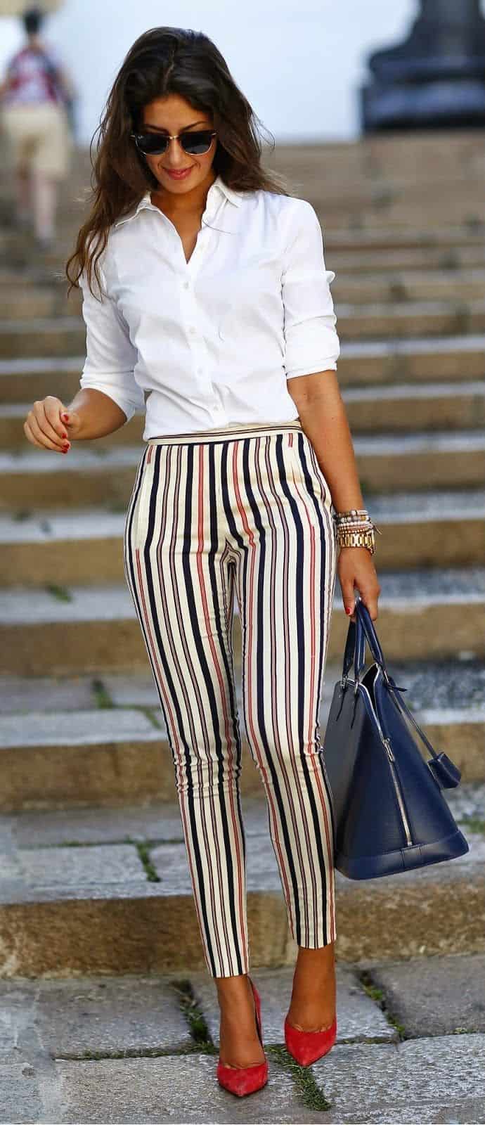 56 – With Striped Pants