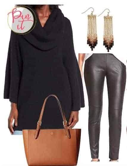 ↓ 16 – Leather or Vinyl Leggings