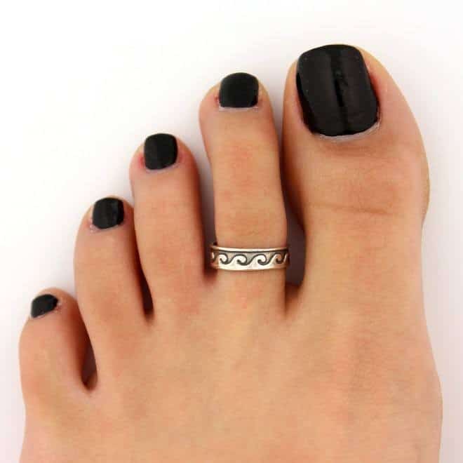 ↓ 9 – Silver Toe Ring