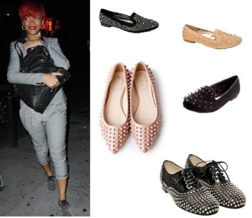 #3 Rihanna’s studded pumps