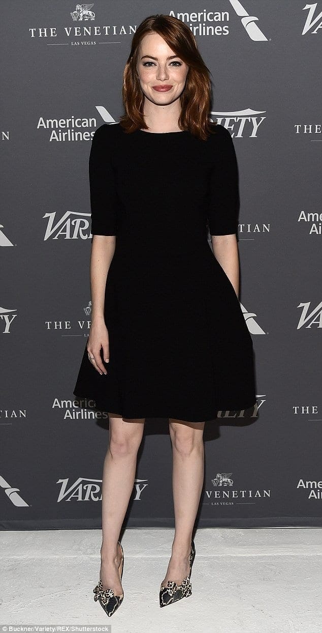 ↓6- Emma Stone’s Frock