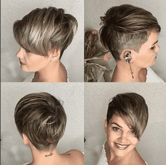 ↓ 11 – The Undercut Bob