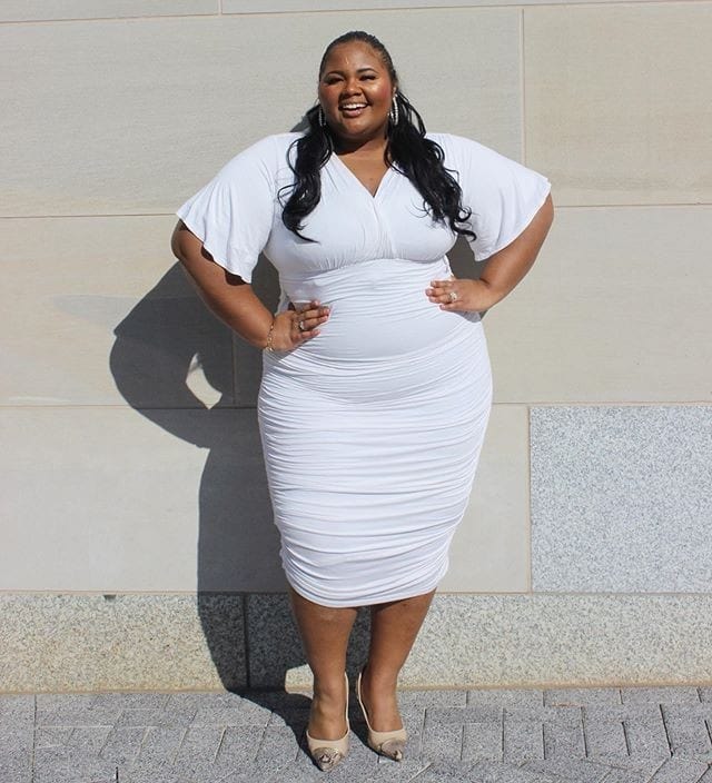 01 – Make A Statement in White Bodycon Dresses