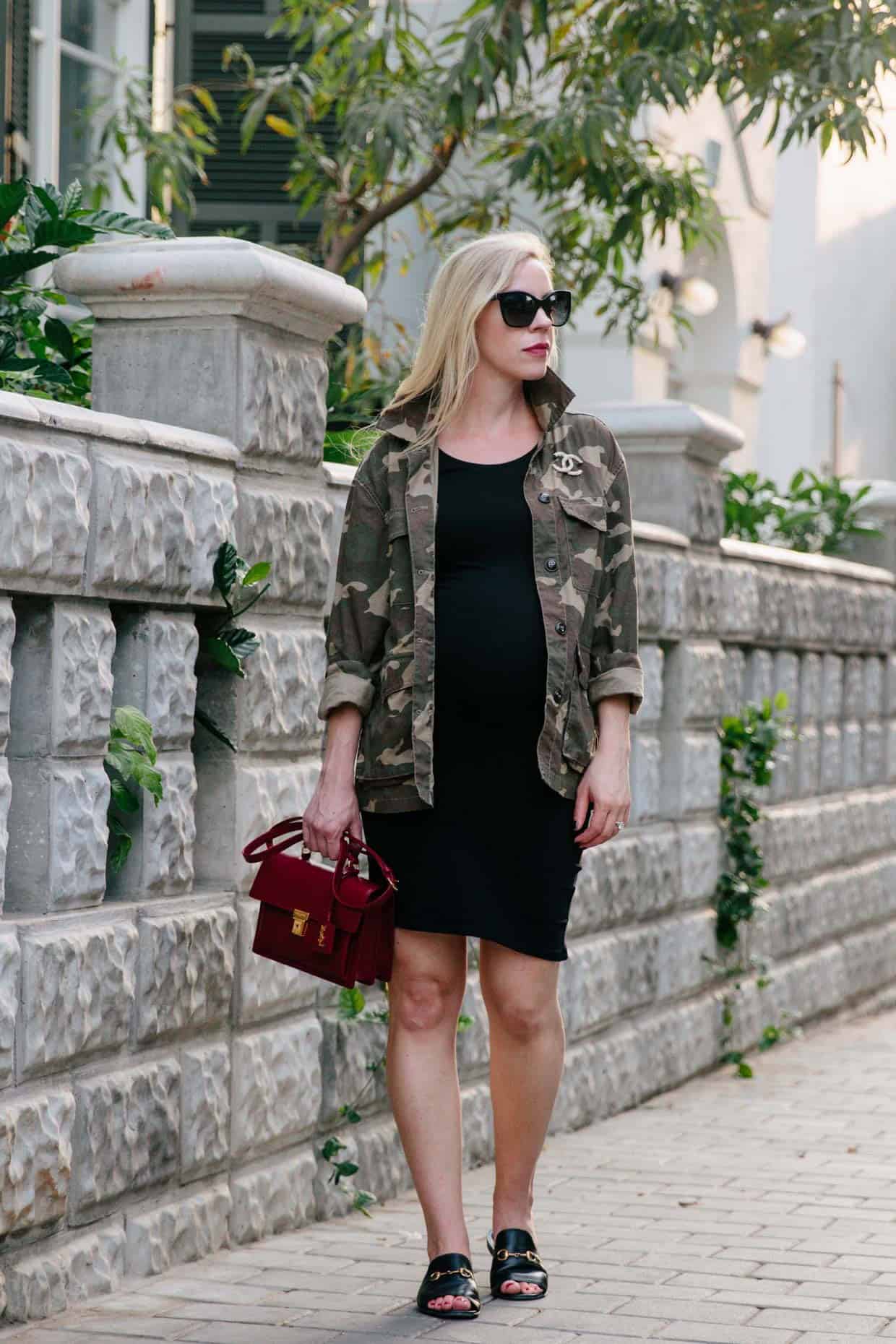 22 – Add a Camo Jacket to Your Basic Outfit