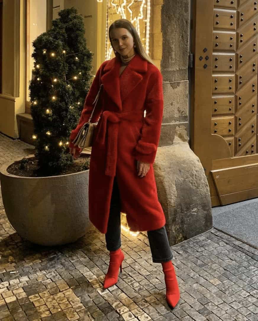 19 – Red Teddybear Coat