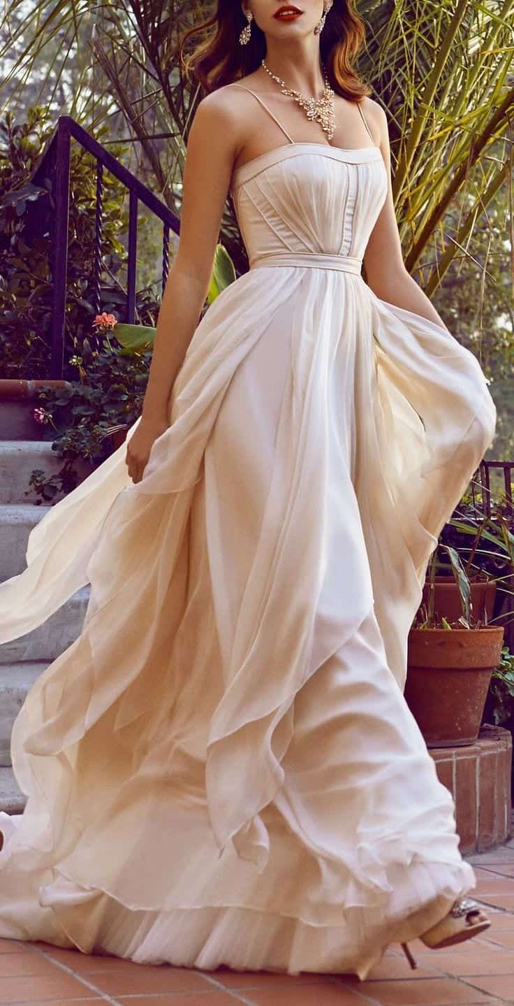 #9 – Cascading Gown