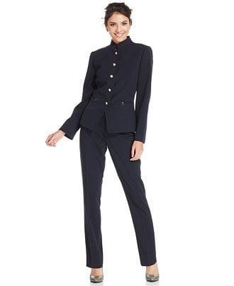 ↓ 1 – Comfortable Pant Suit for Working Women