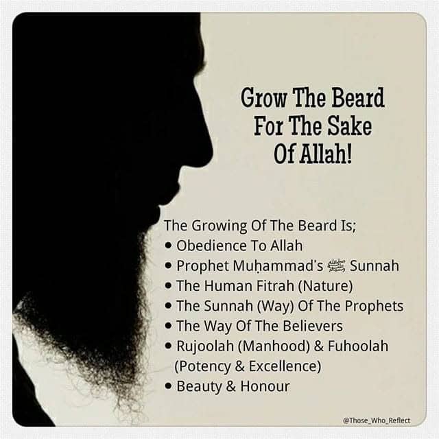 ↓ 20 – Significance of Beard in the Quran