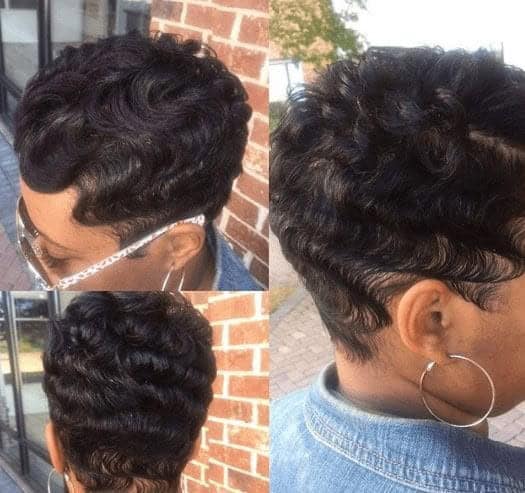 ↓ 14 – Finger Waves Hairstyle