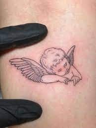 4 – Where To Place A Baby Angel Tattoo?