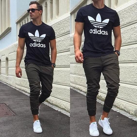 #3 – With Adidas Shirt