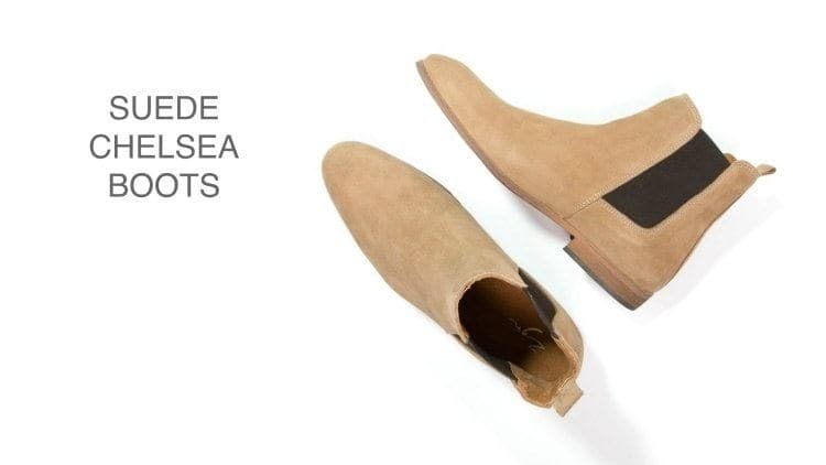 #4 – Suede Chelsea Boots