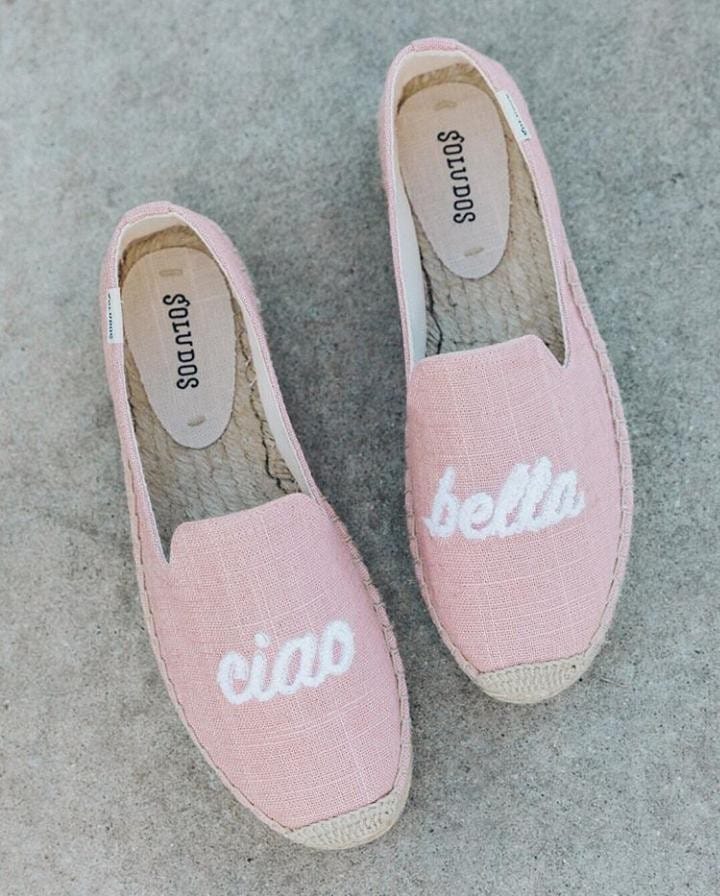 ↓ 2. Pink Espadrilles