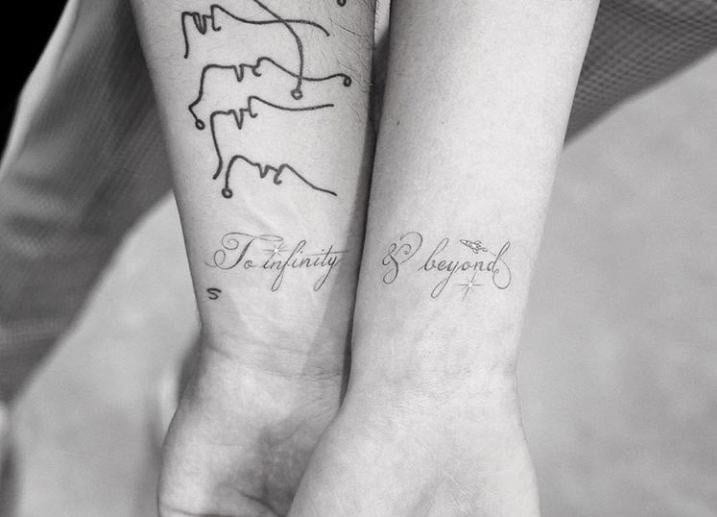 ↓ 21. Couple Tattoo