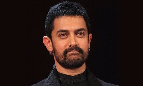 ↓ 16 – Aamir Khan’s Fierce Beard Look