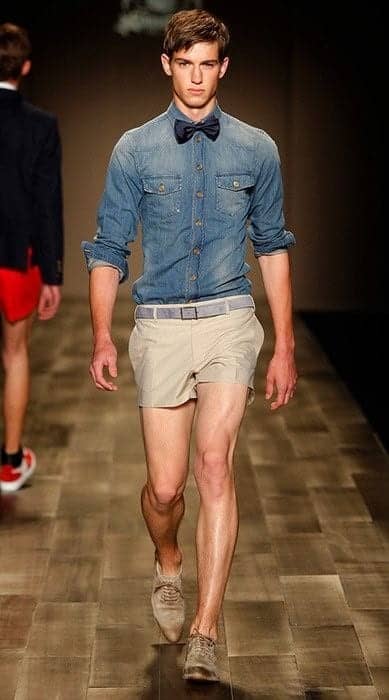 1 – Denim With Shorts