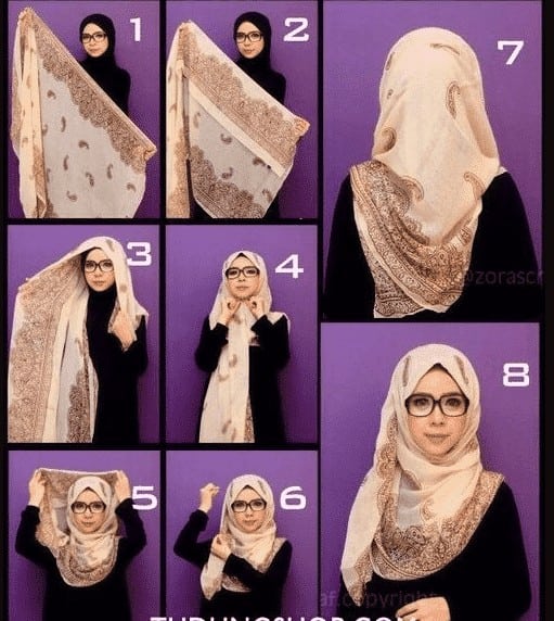 ↓ 8. Different Styles and Types of Hijabs for Traveling