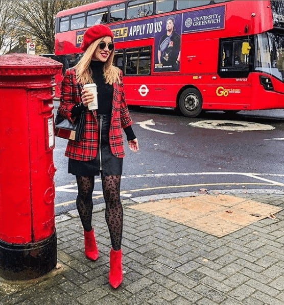 Classic Combination of Red & Black